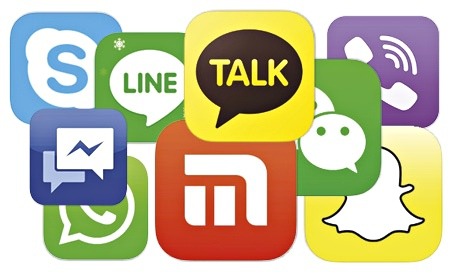 app de messagerie